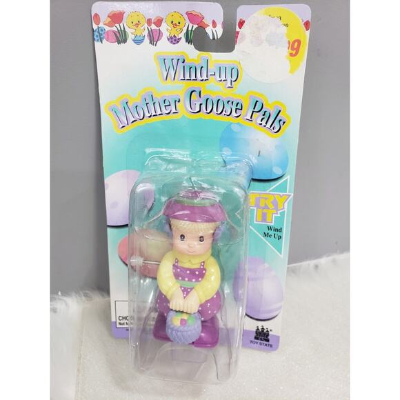 NEW vintage‎ Wind-up mother Goose Pals Toy State kids retro - Picture 6 of 6